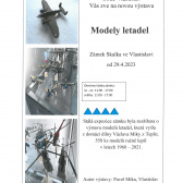 Modely letadel na zámku Skalka od 29.4.2023